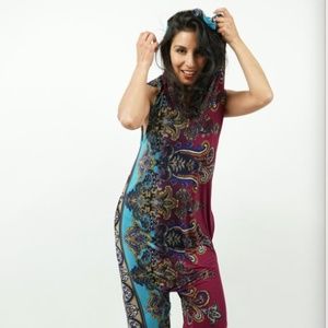 Peculiar Colors Unisex Festival Onsie with hoodie